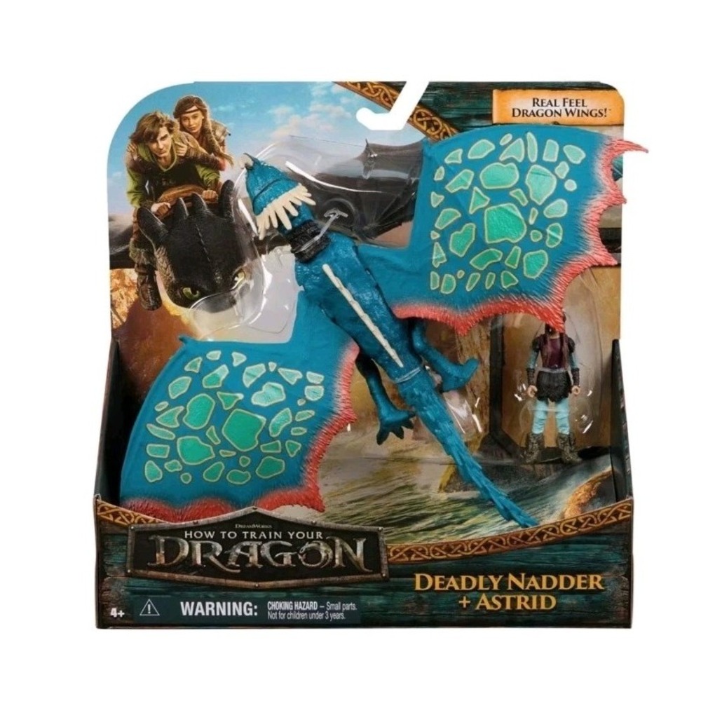 How To Train Your Dragon - Deadly Nadder and Astrid Action Figure Set